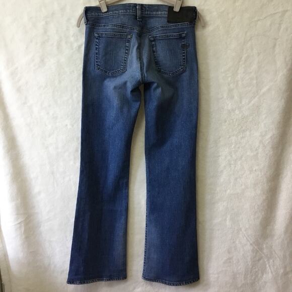 Armani Jeans Indigo Blue 005 Series Slim Bootcut Denim - Picture 7 of 10